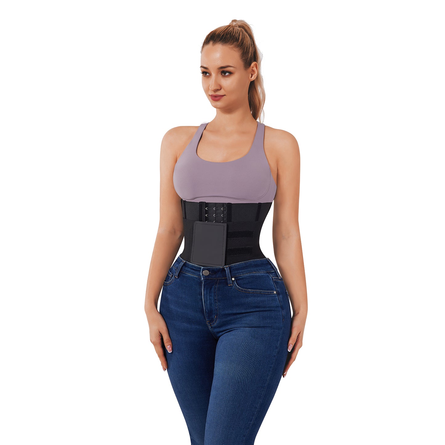 Waist Trainer Abdominal Binder Latex Tummy Wrap Compression